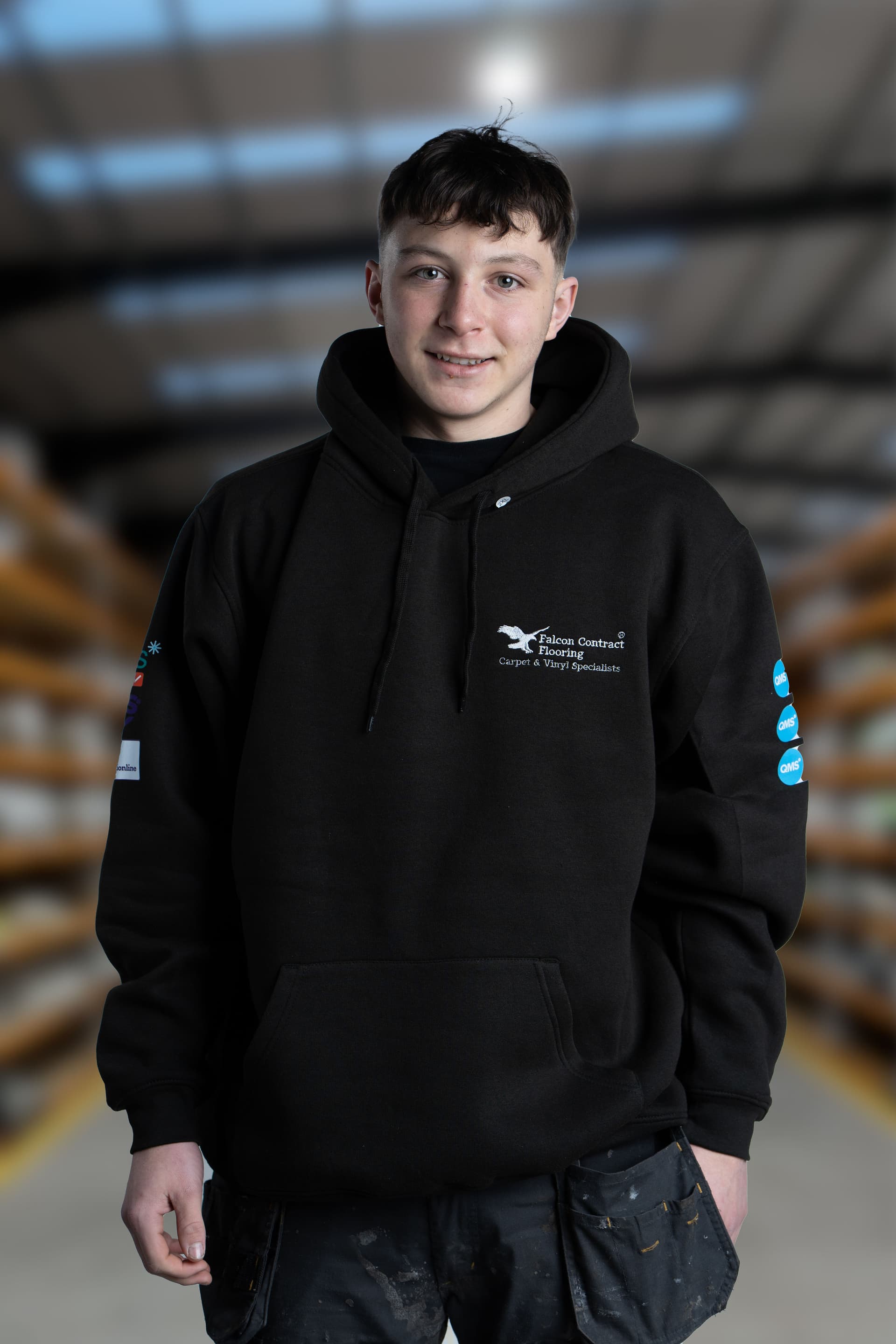 Josh Exon, Installer/Apprentice at Falcon Contract Flooring