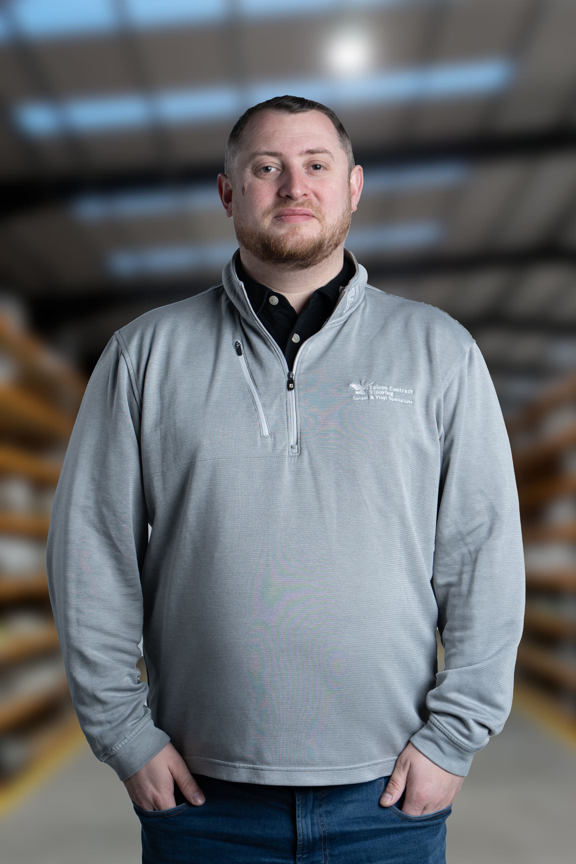 Elliot Garbett, Commercial Director at Falcon Contract Flooring