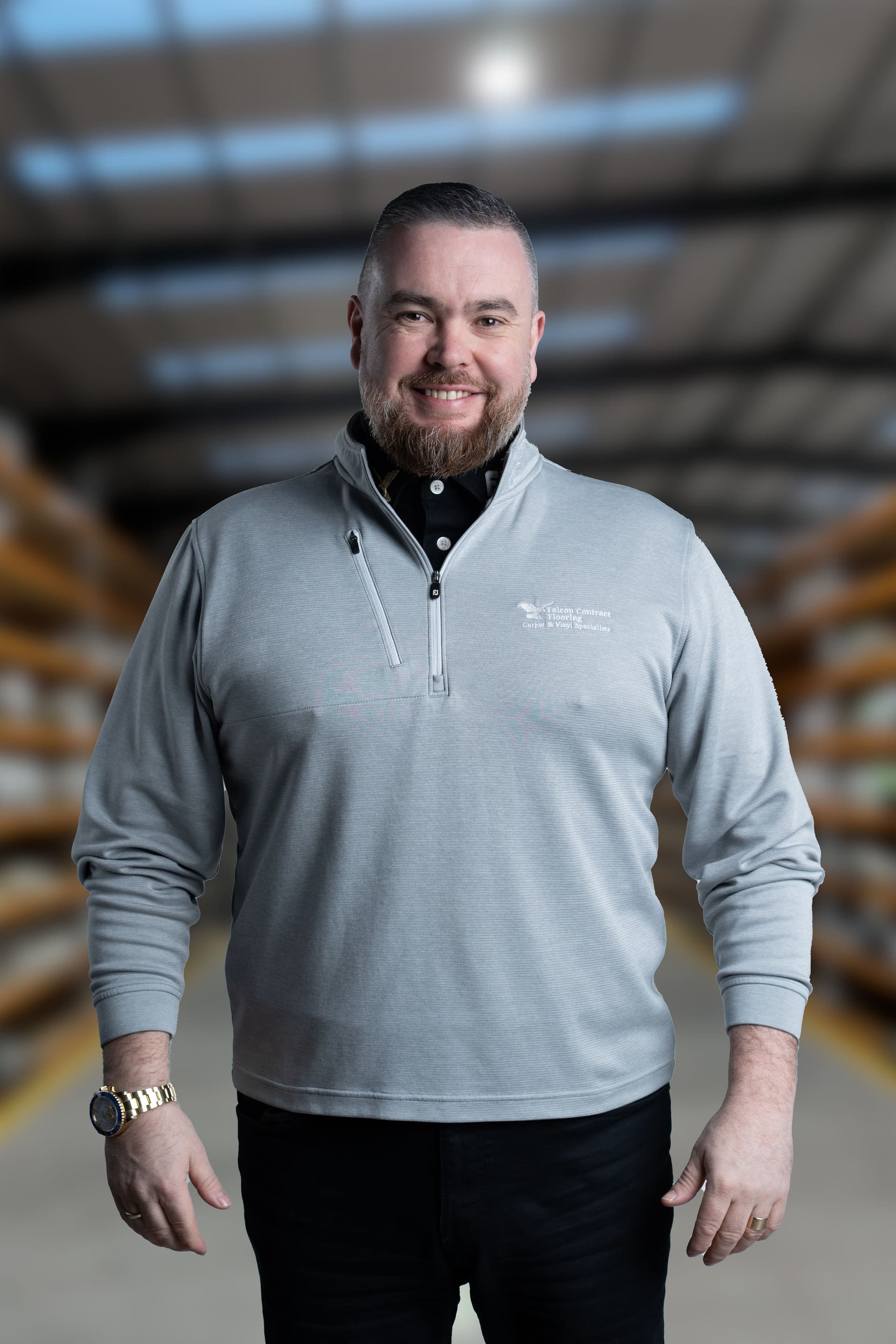 Charles Hassall, Managing Director at Falcon Contract Flooring