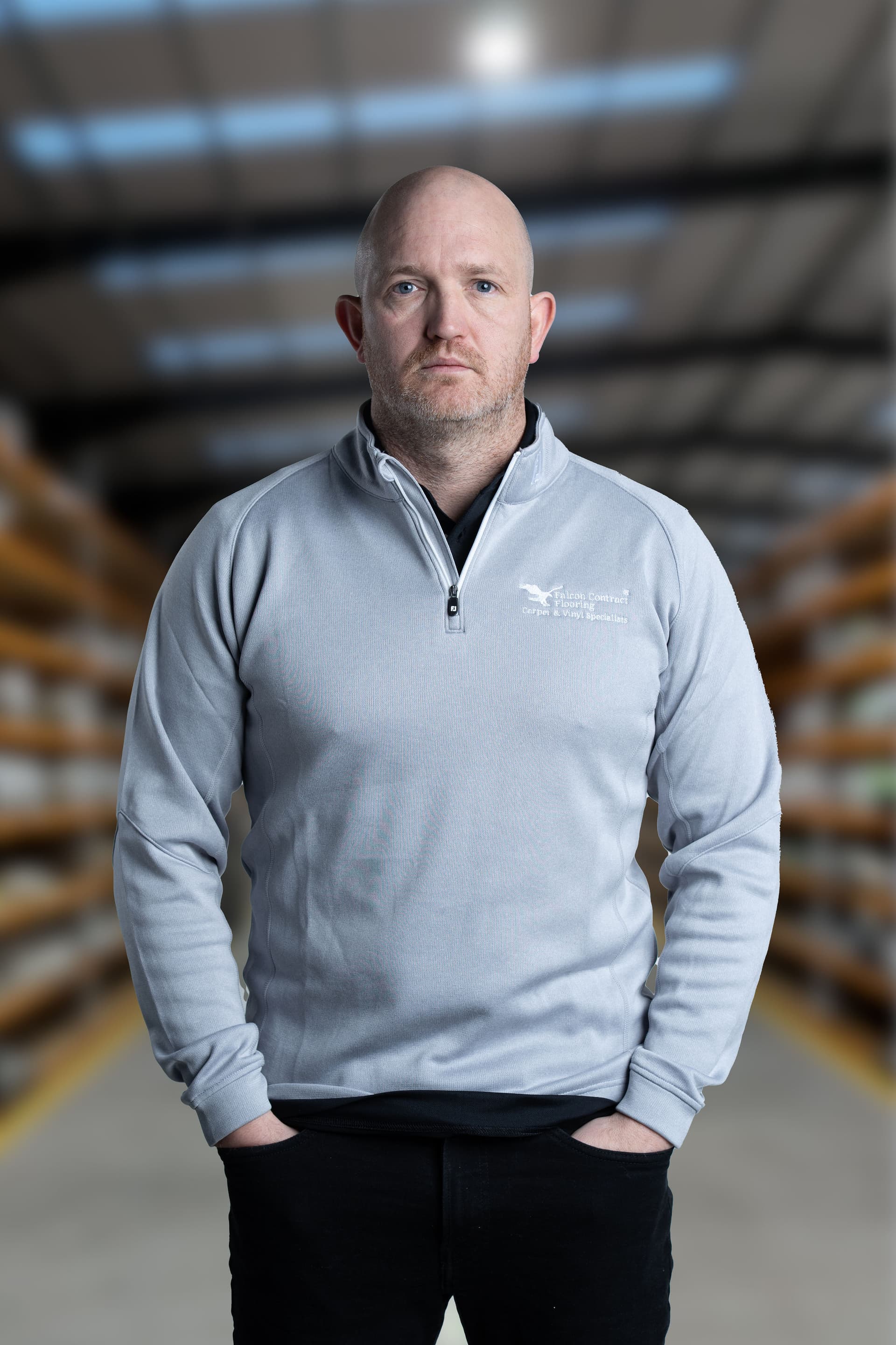 Dan Gibson, Head of Logistics at Falcon Contract Flooring